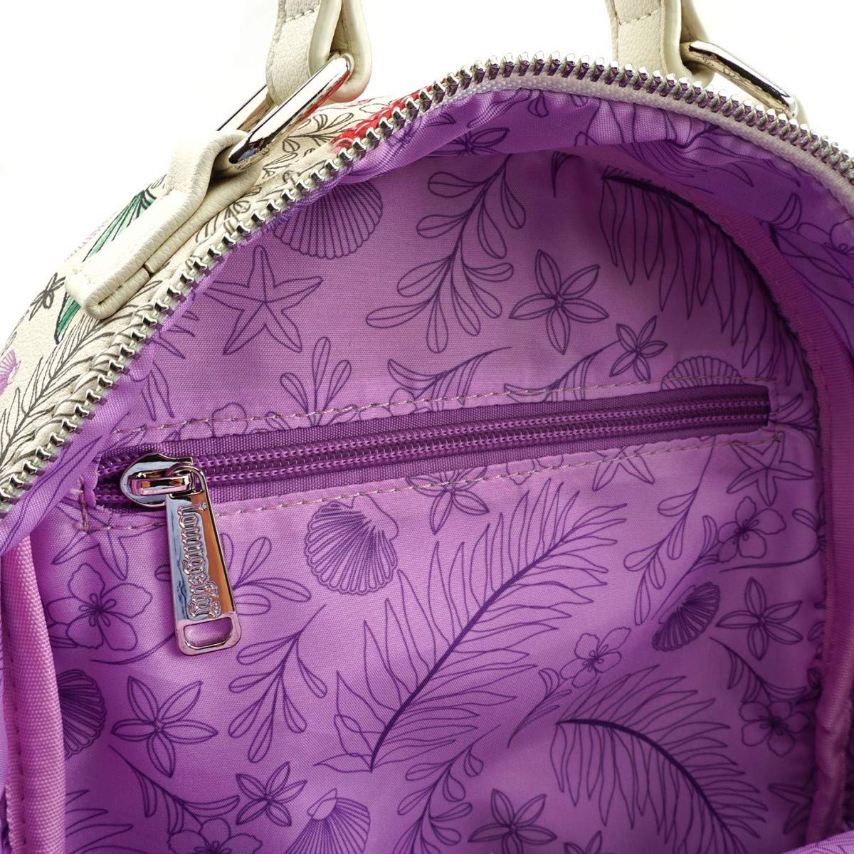 Foto 3 | Mochila Pequeña Con Estampado Ariel Loungefly X La Sirenita - Venta Internacional