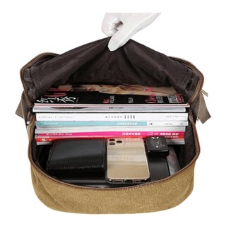 Foto 2 | Mochila Urban Canvas 20l Impermeable para Viajes y Senderismo - Venta Internacional