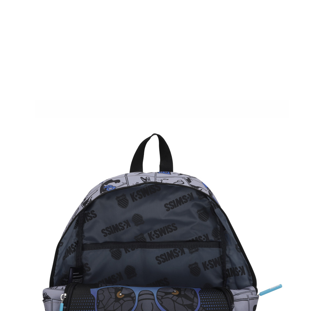 Foto 7 pulgar | Mochila K-swiss Rex Color Gris Unisex