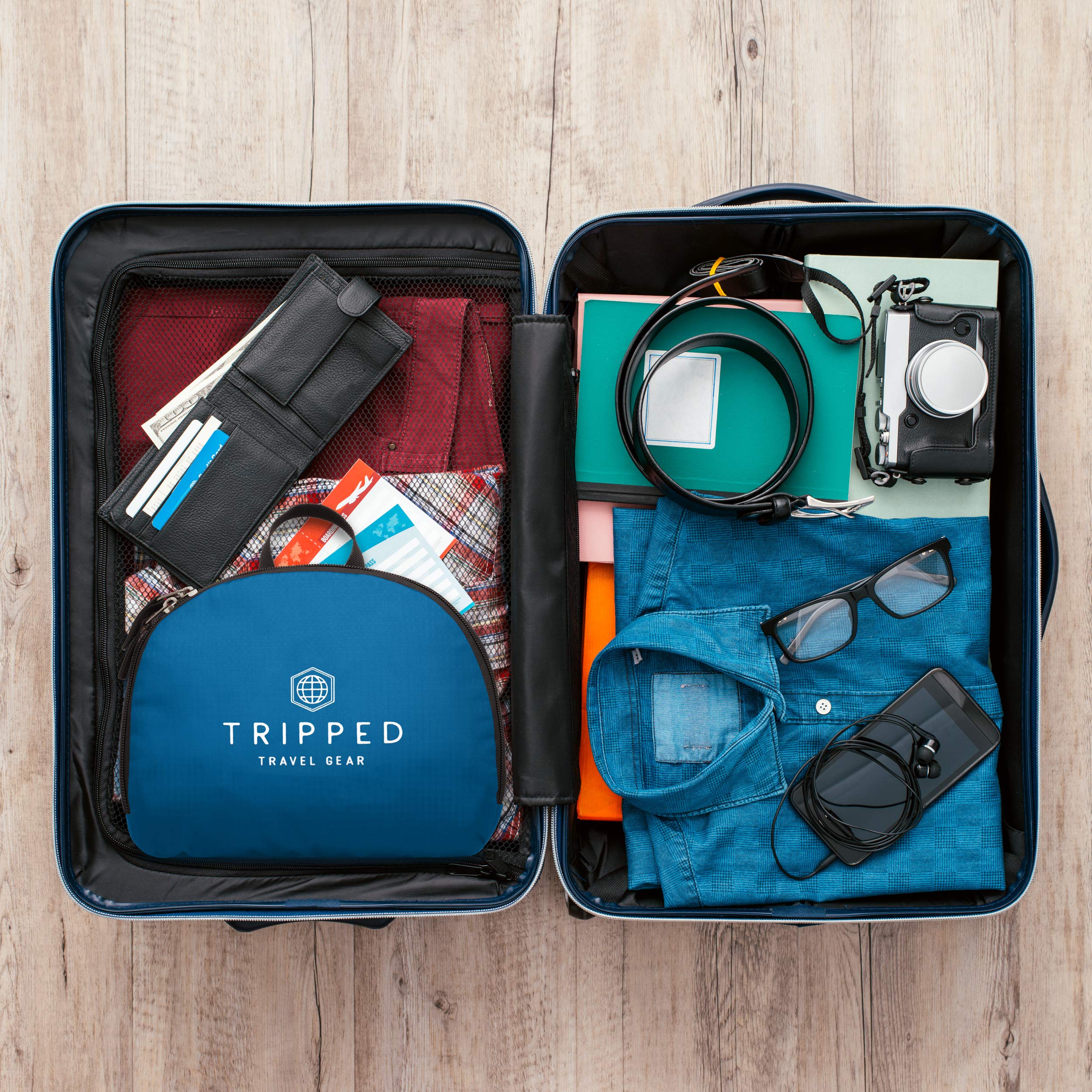 Foto 8 pulgar | Mochila Tripped Travel Gear Plegable 35 L - Venta Internacional