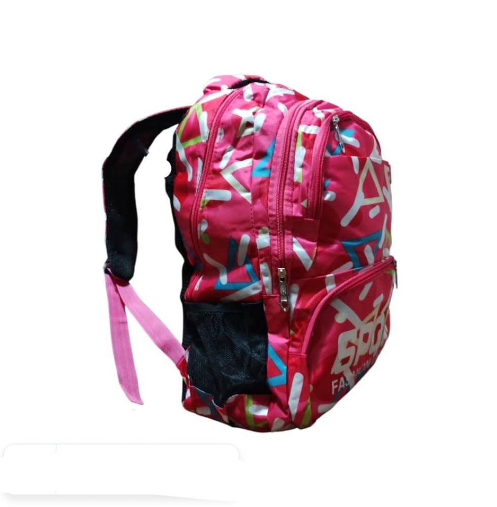 Foto 3 | Mochila Deportiva Sport Rosa con 5 Compartimentos para la Escuela- Venta Internacional