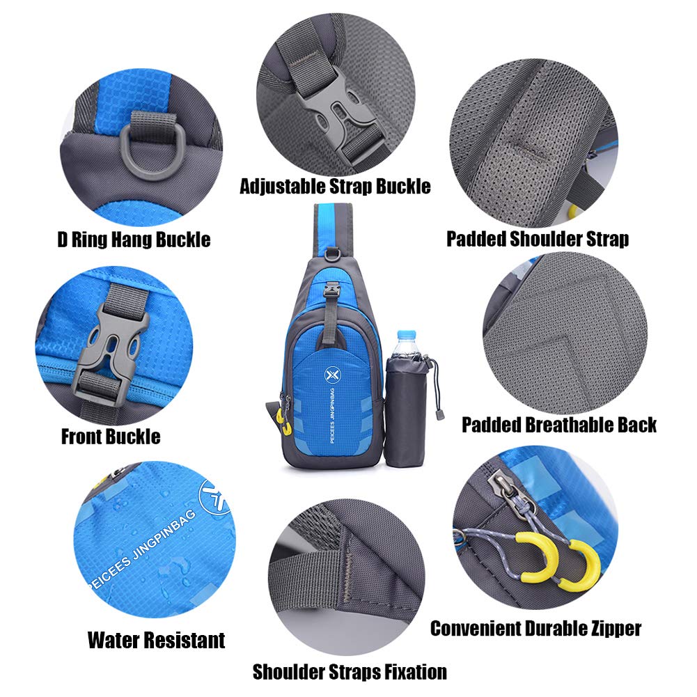 Foto 3 pulgar | Mochila Bandolera Peicees Peicees Bandolera para Viajes - Venta Internacional