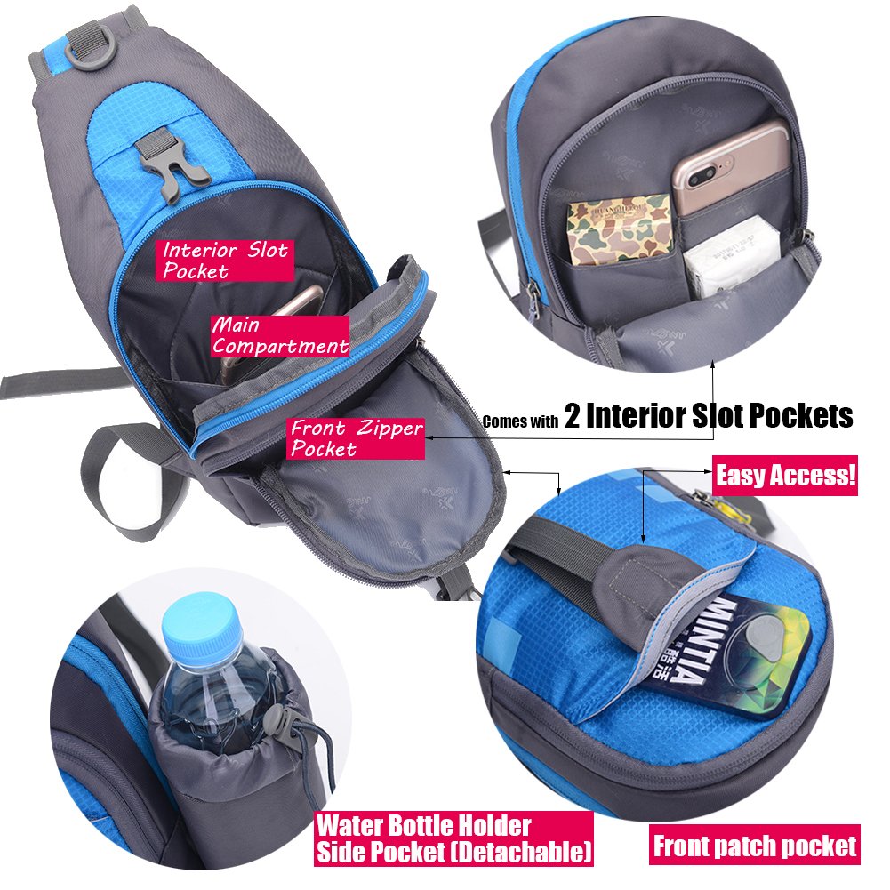Foto 4 pulgar | Mochila Bandolera Peicees Peicees Bandolera para Viajes - Venta Internacional