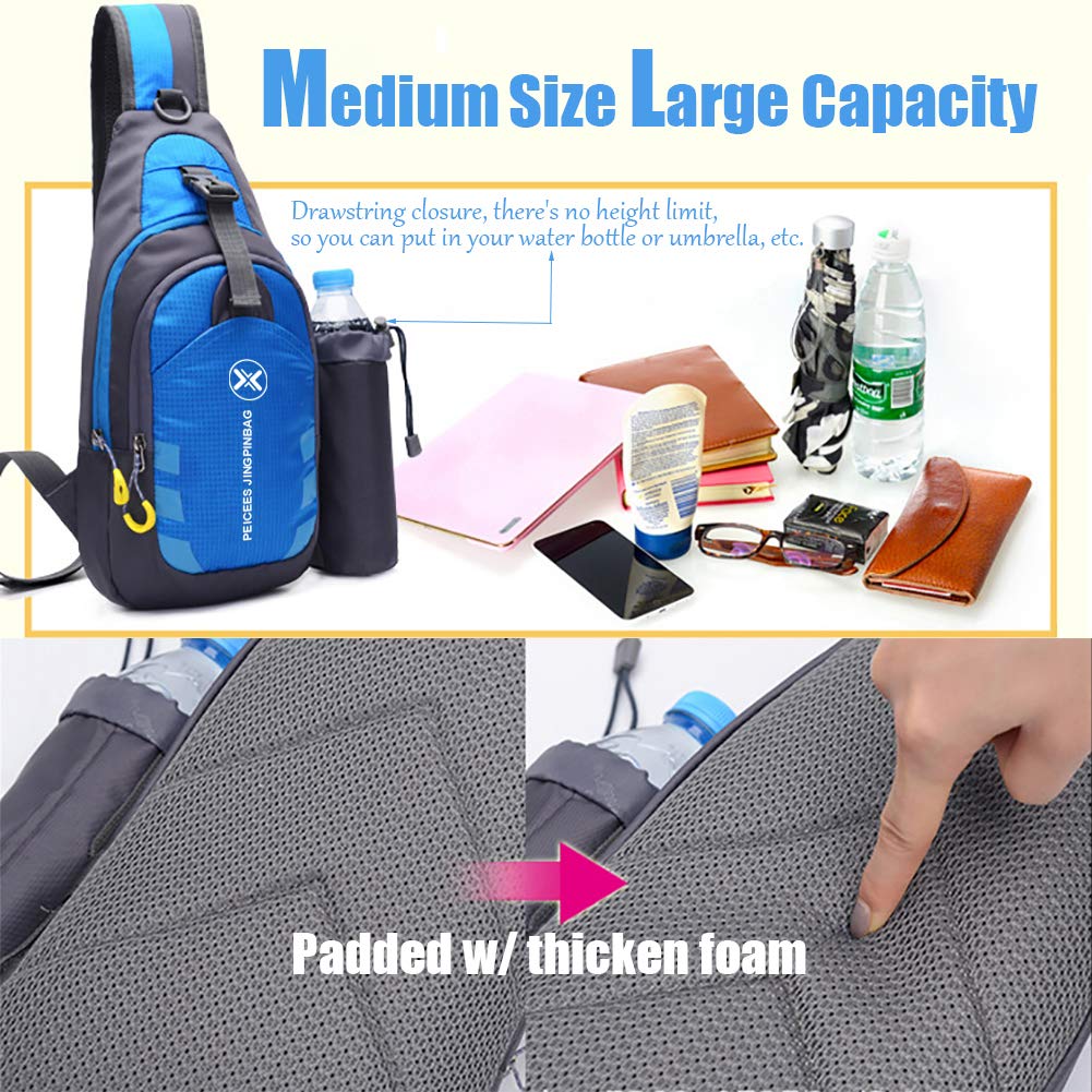 Foto 5 pulgar | Mochila Bandolera Peicees Peicees Bandolera para Viajes - Venta Internacional