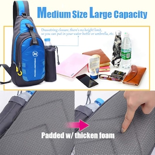 Foto 4 | Mochila Bandolera Peicees Peicees Bandolera para Viajes - Venta Internacional