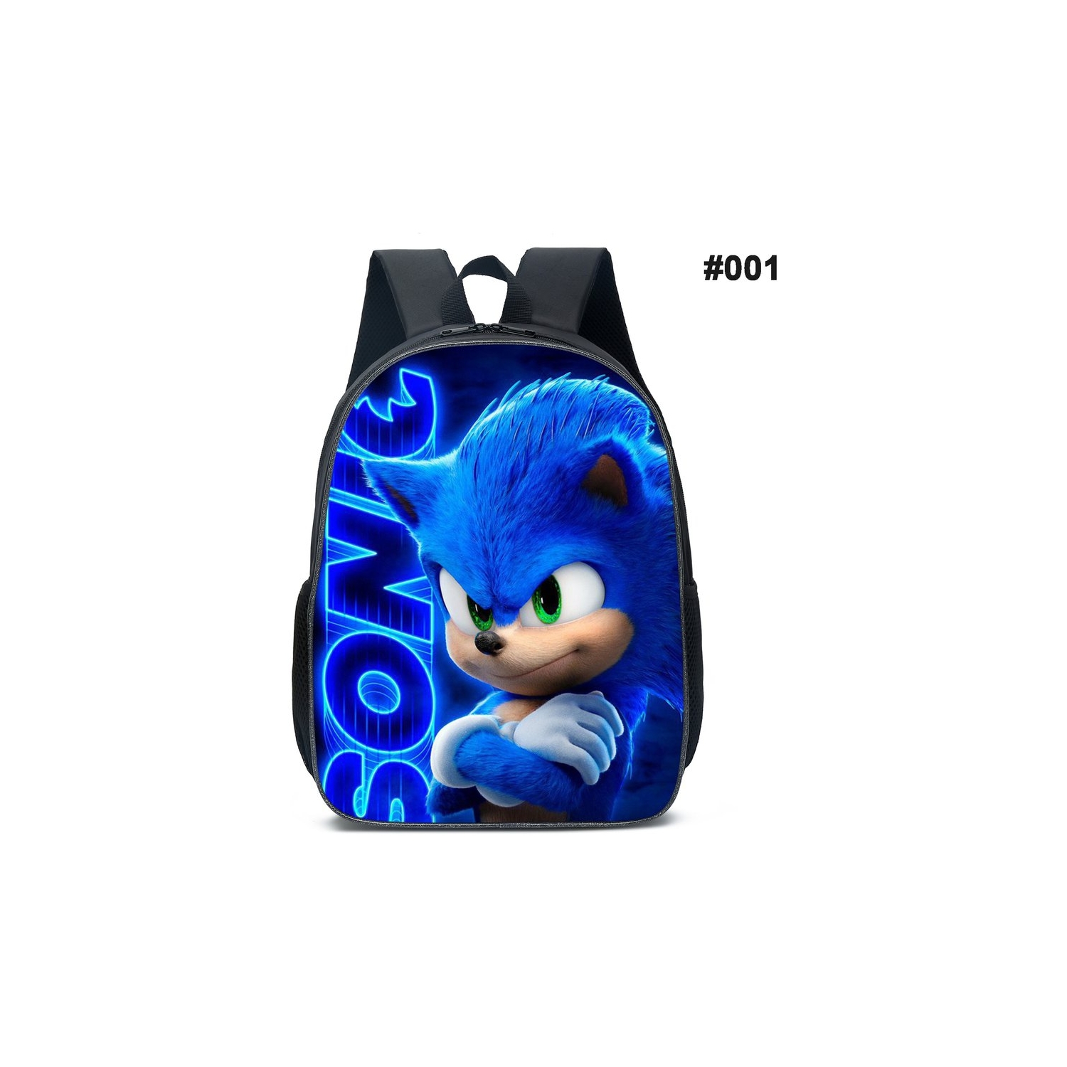 Foto 2 pulgar | Mochila Anime Sonic para Niño- Venta Internacional