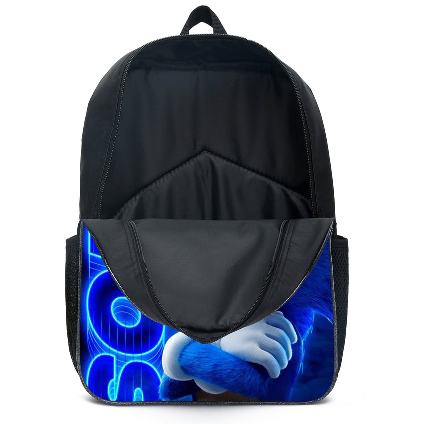 Foto 4 pulgar | Mochila Anime Sonic para Niño- Venta Internacional