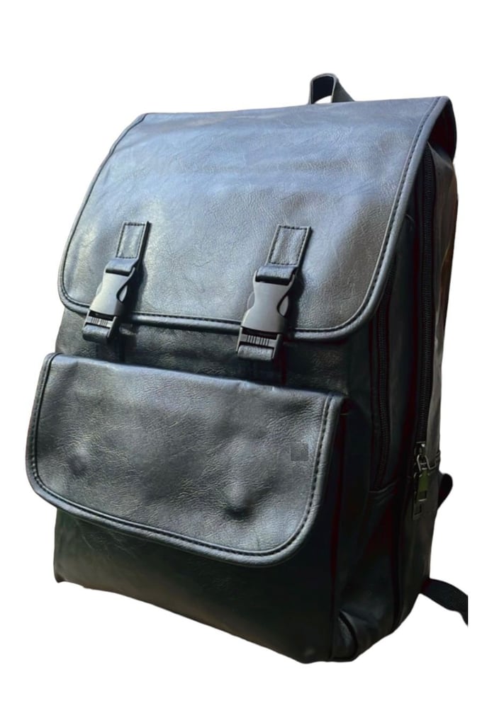 Foto 4 pulgar | Mochila de Piel Ecológica Impermeable de Gran Capacidad - Venta Internacional