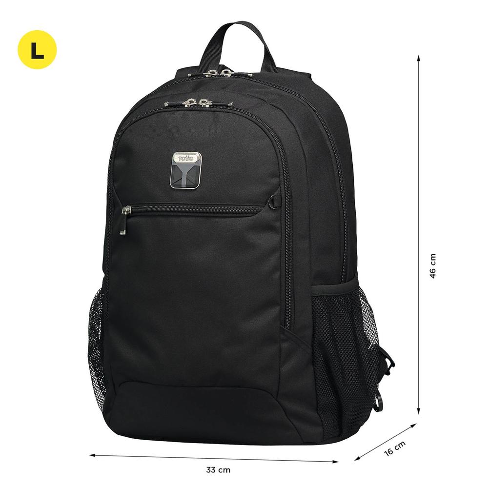 Foto 3 pulgar | Mochila Totto Ribbony 21200-n01 Negro Negro