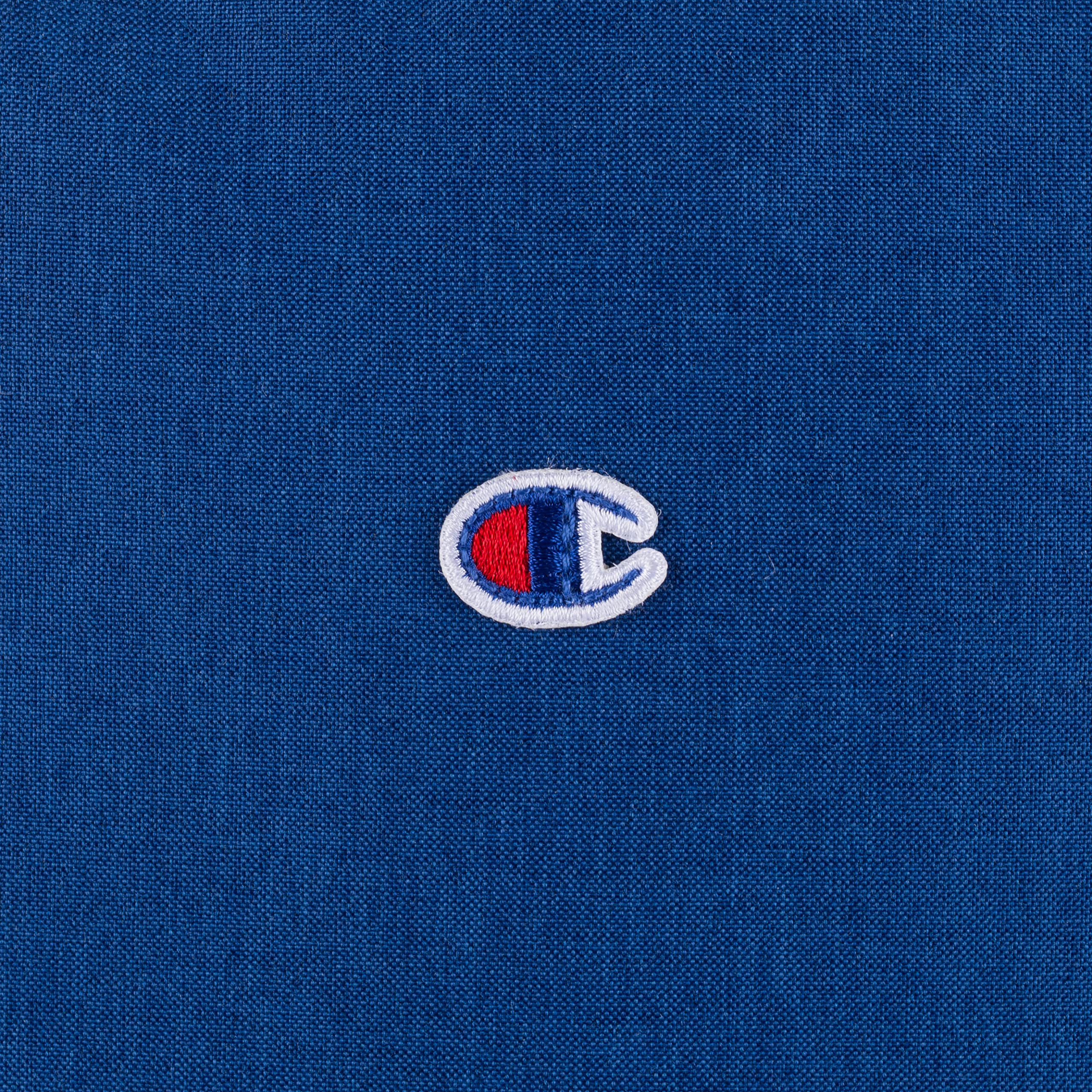 Foto 3 | Mochila Champion Manuscript Azul con Bolsillo Frontal - Venta Internacional