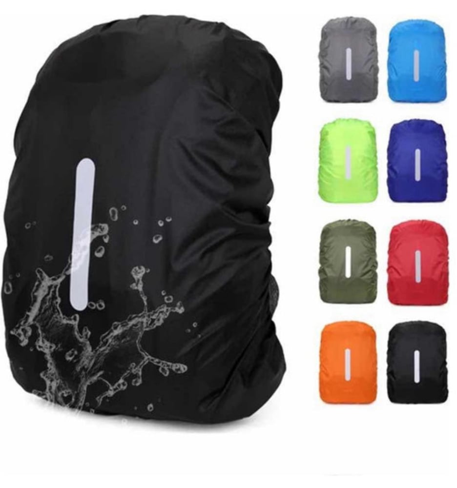 Foto 5 pulgar | Funda De Mochila Impermeable Reflectante Negra - Venta Internacional
