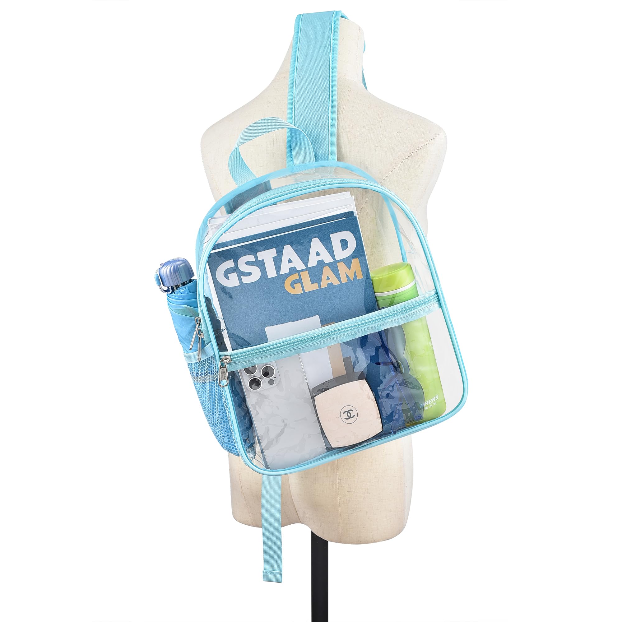 Foto 7 | Mochila Transparente Impermeable Aprobada por Uspeclare Stadium - Venta Internacional
