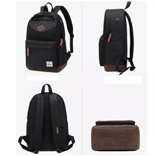 Foto 3 | Mochila Negra para Laptop-Venta Internacional