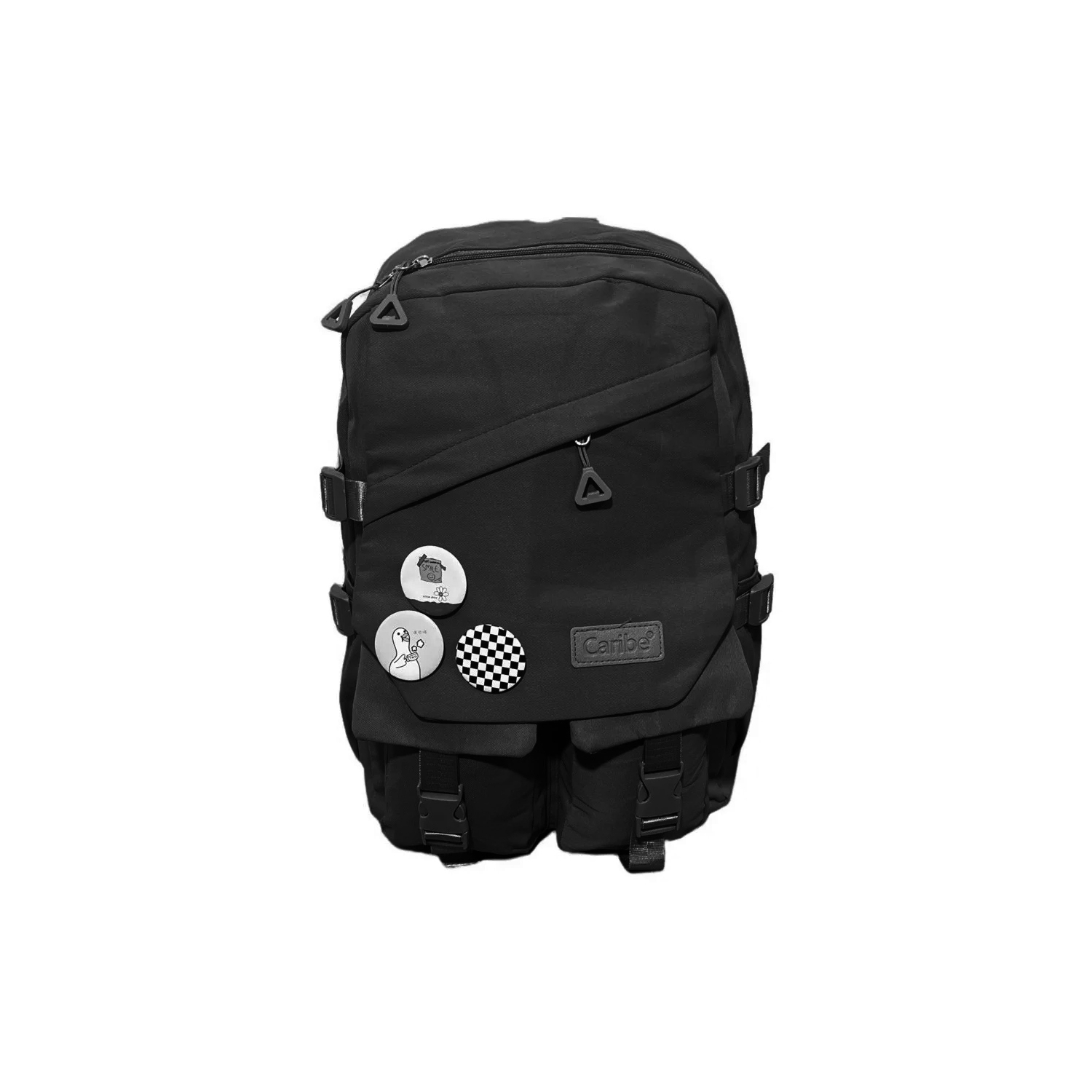 Foto 2 pulgar | Mochila Escolar Impermeable Negra - Venta Internacional