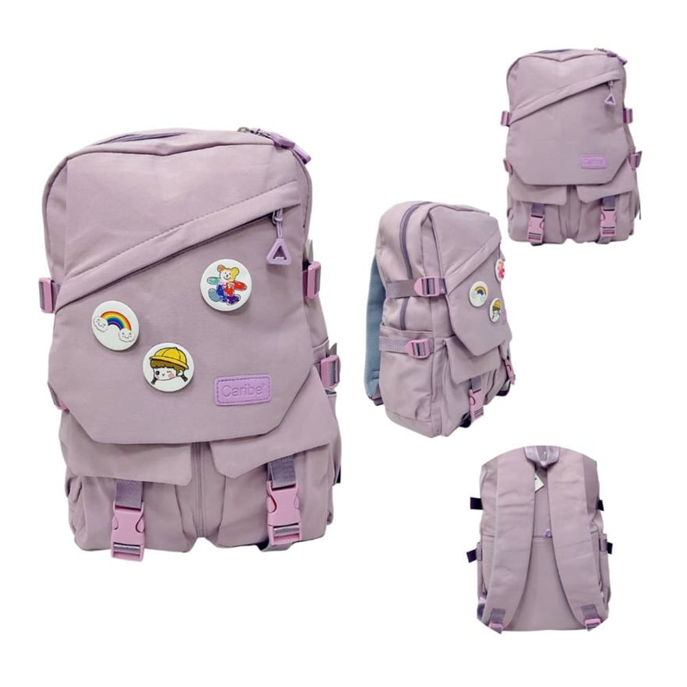 Foto 4 pulgar | Mochila Kawaii Kawaii Korean Style Lila Waterproof 35l - Venta Internacional
