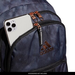 Foto 3 | Mochila Adidas Prime 6 Stone Wash Carbón oro Rosa - Venta Internacional