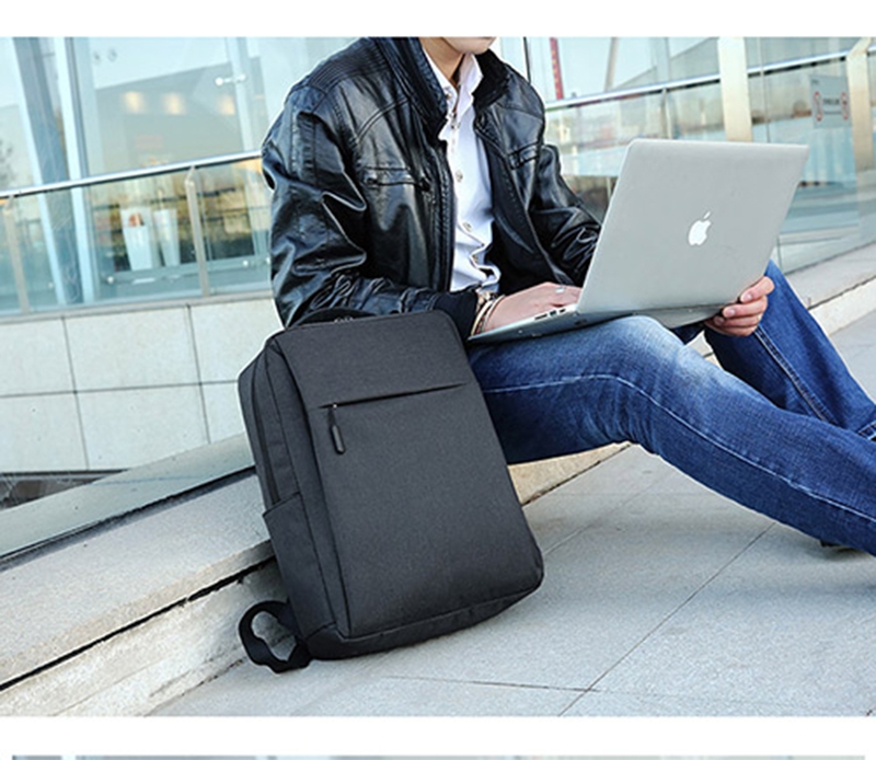 Foto 6 pulgar | Mochila Impermeable para Portátil con Puerto USB Gris - Venta Internacional