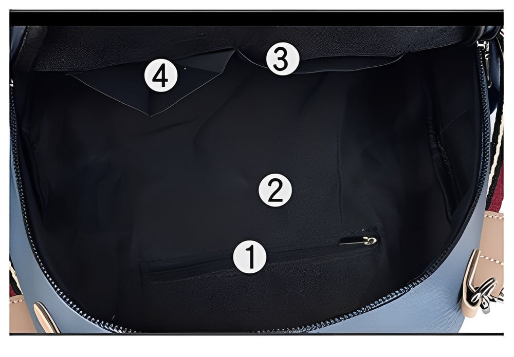 Foto 5 pulgar | Mochila Negra de Piel Sintética Diseño Juvenil - Venta Internacional