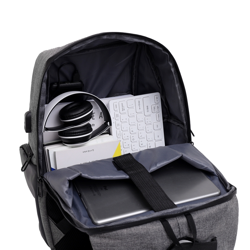 Foto 4 | Mochila Multifuncional Impermeable con Puerto Usb - Venta Internacional