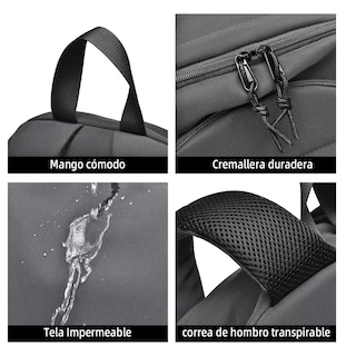 Foto 5 | Mochila Escolar Belug 32l Gris