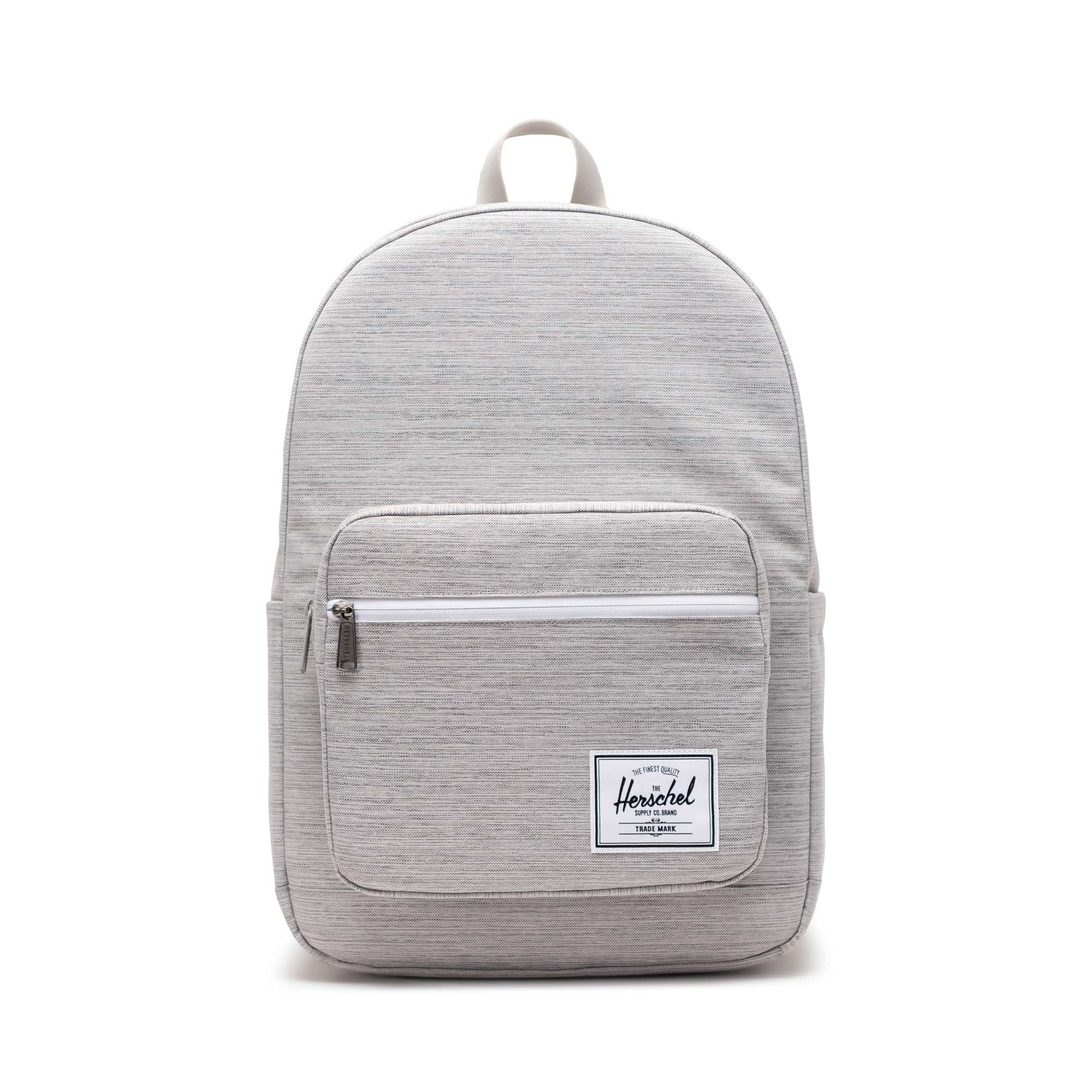 Mochila Herschel Pop Quiz Forma de Cruz Gris Claro - Venta Internacional