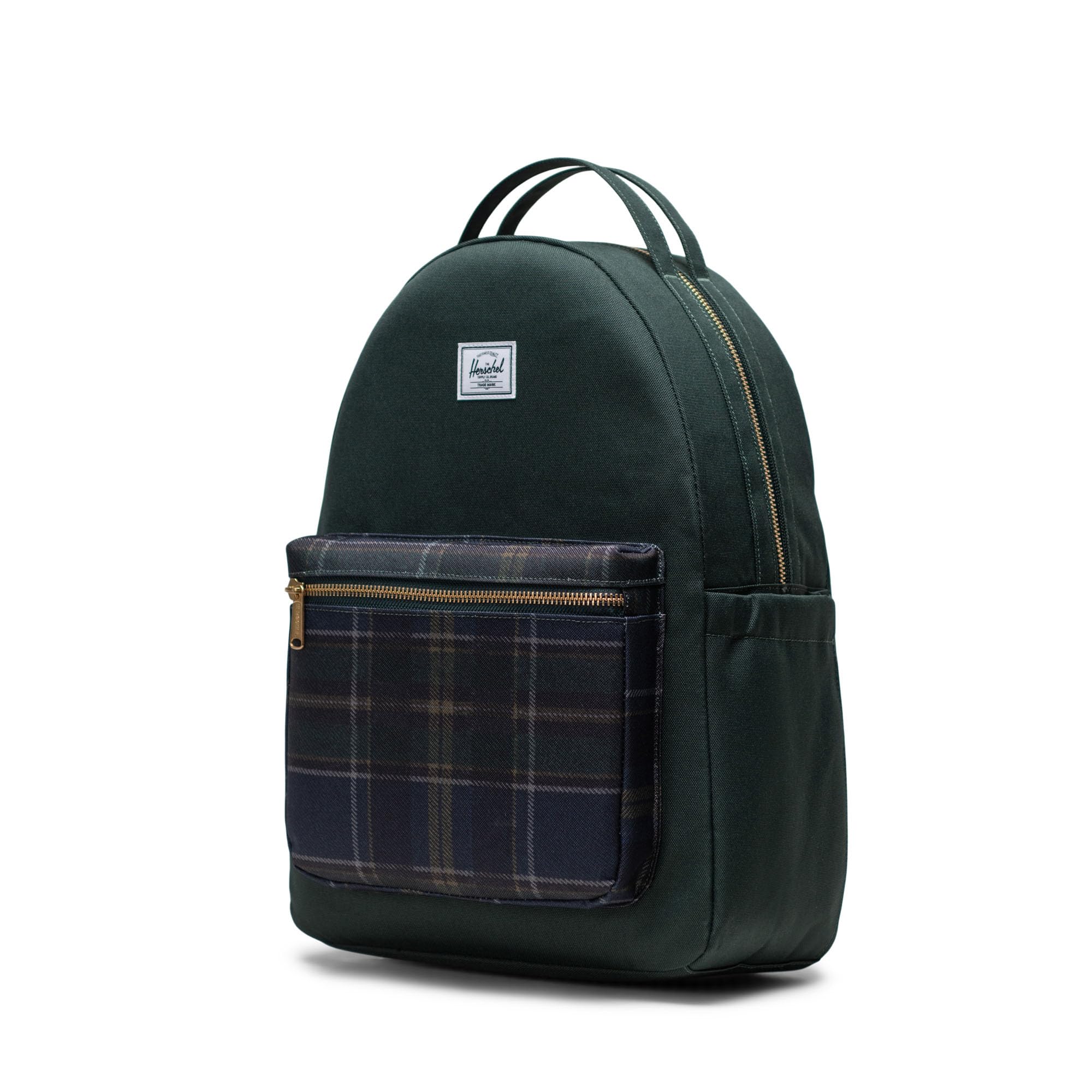 Foto 4 pulgar | Mochila Herschel Nova Darkest Spruce Winter Plaid - Venta Internacional