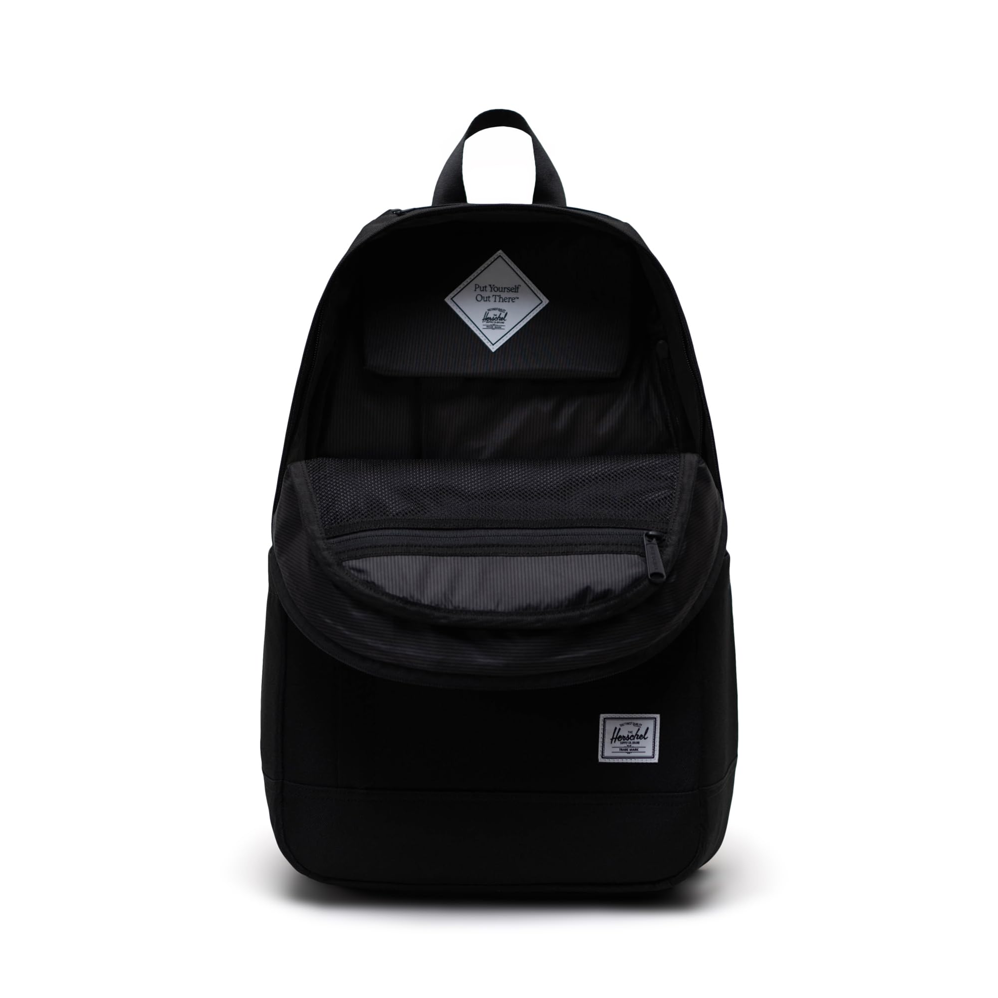 Foto 3 pulgar | Mochila Herschel Seymour Black - Venta Internacional