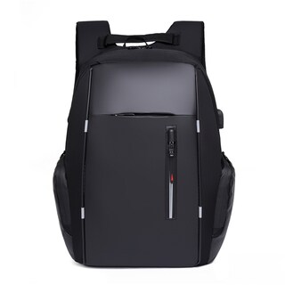 Foto 2 | Mochila Impermeable Negra para Laptop-Venta Internacional