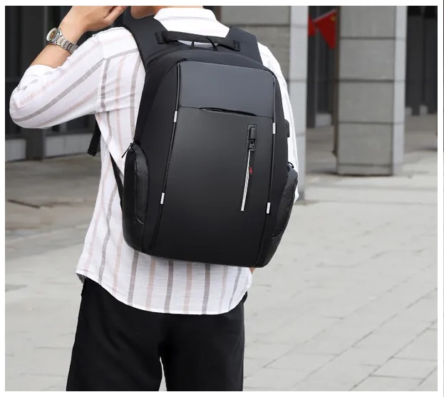 Foto 4 pulgar | Mochila Impermeable Negra para Laptop-Venta Internacional