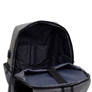 Foto 4 | Mochila Impermeable Negra para Laptop-Venta Internacional