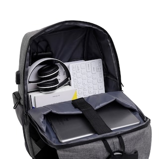 Foto 6 | Mochila Impermeable Negra para Laptop-Venta Internacional