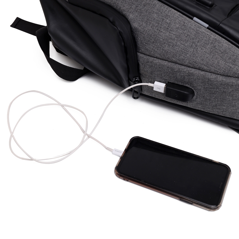 Foto 8 pulgar | Mochila Impermeable Negra para Laptop-Venta Internacional