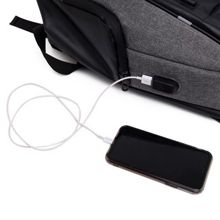 Foto 7 | Mochila Impermeable Negra para Laptop-Venta Internacional