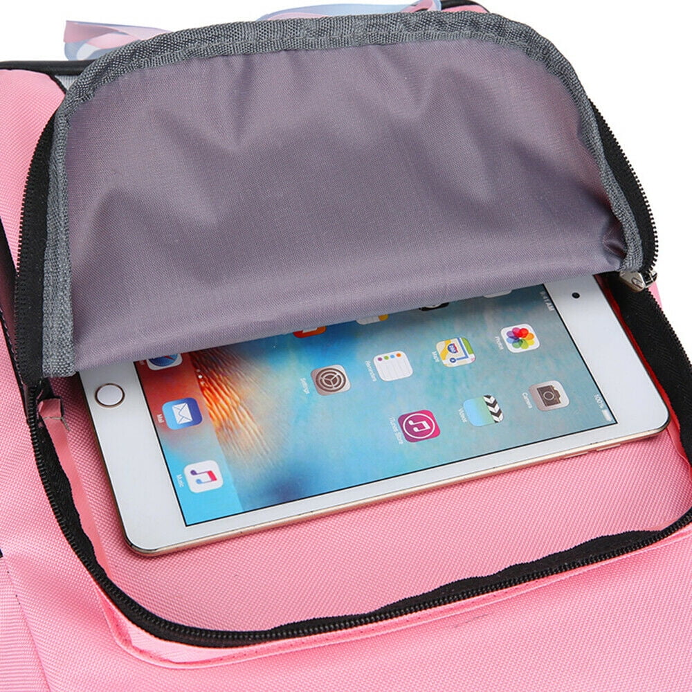 Foto 5 pulgar | Mochila Impermeable Antirrobo Con Carga Usb 18l - Rosa - Venta Internacional.