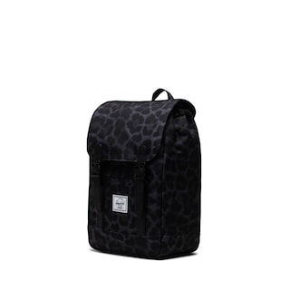 Foto 3 | Mochila Herschel Retreat Mini Digi Leopard Negra - Venta Internacional