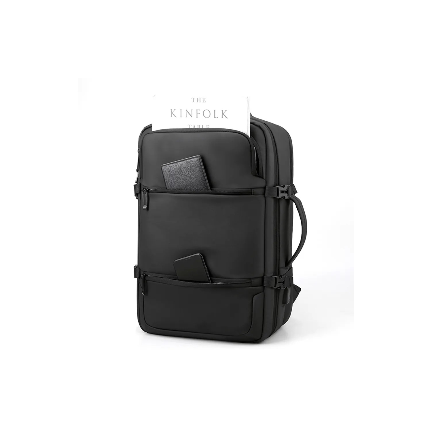 Foto 2 pulgar | Mochila Impermeable de Viaje de 37 Litros con Puerto USB Multifuncional - Venta Internacional