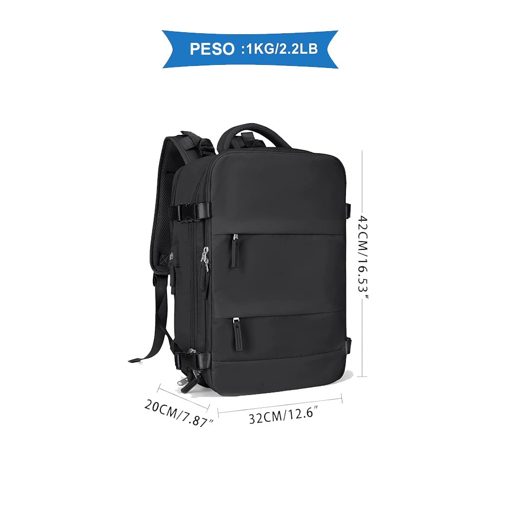 Foto 2 | Mochila de Poliéster Impermeable - Venta Internacional