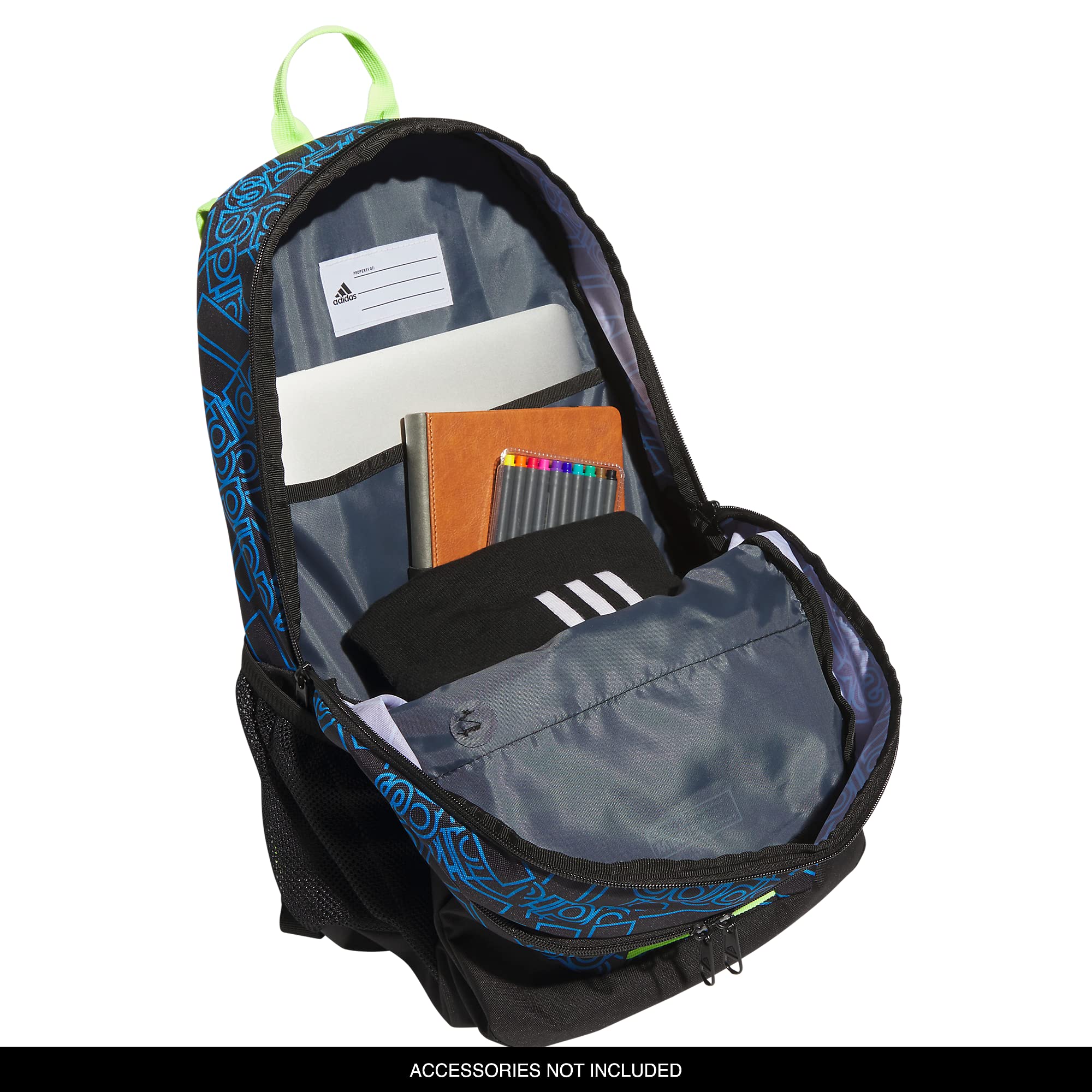 Foto 3 pulgar | Mochila Adidas Foundation 6 Outline Bos Toss Pulse Azul - Venta Internacional