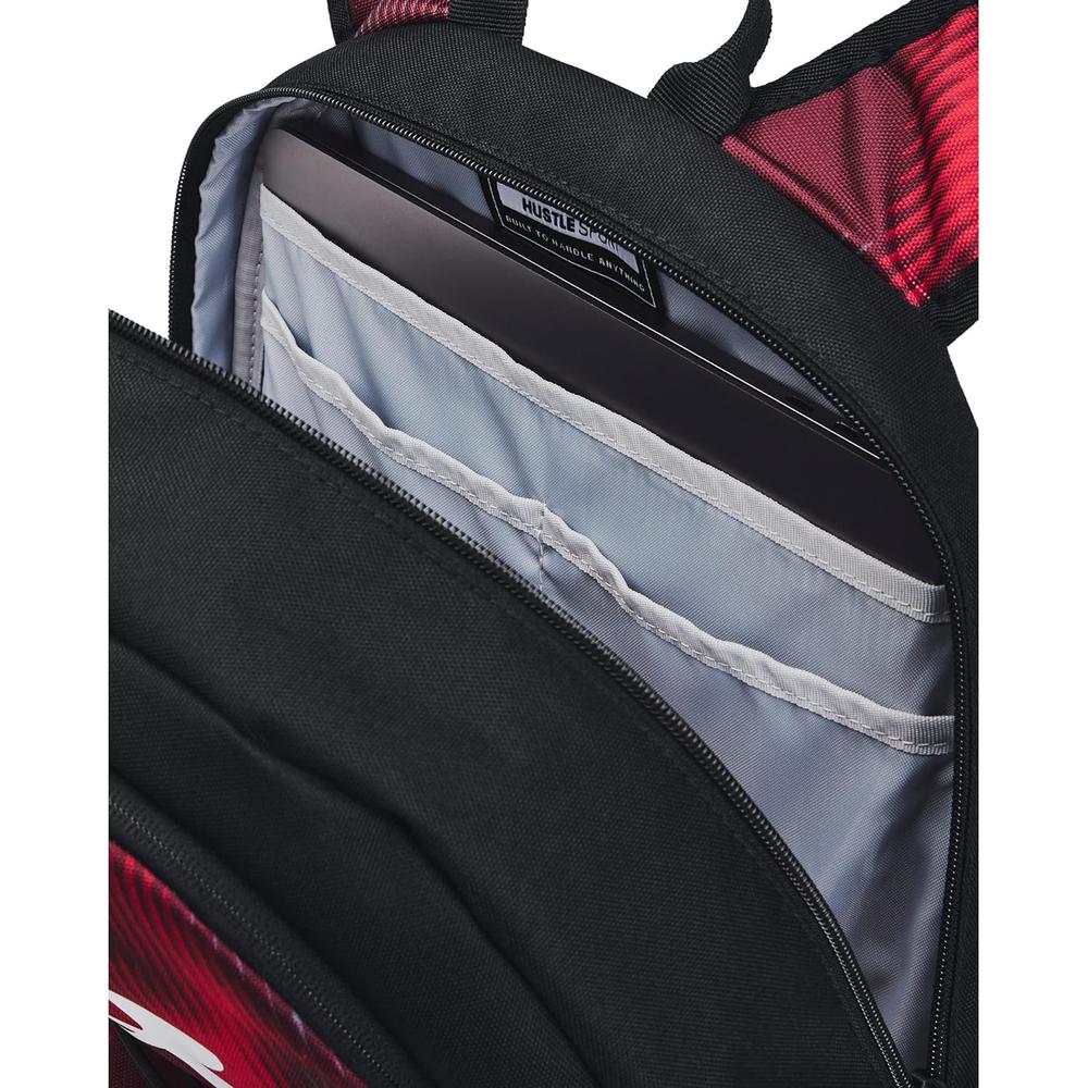 Foto 4 pulgar | Mochila Under Armour Hustle Sport Roja