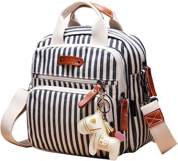 Foto 1 | Mochila Bandolera Minimultifuncional Negra - Venta Internacional