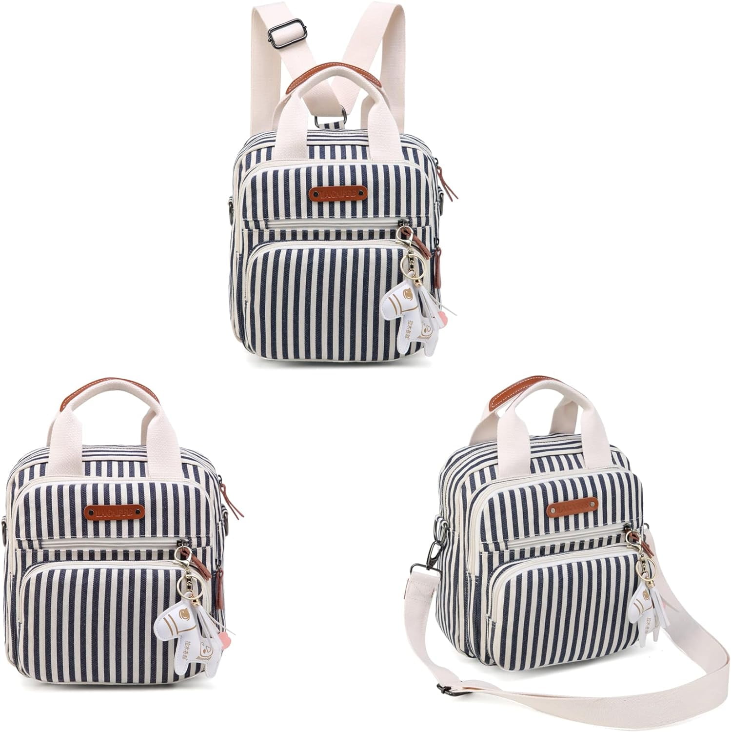 Foto 4 pulgar | Mochila Bandolera Minimultifuncional Negra - Venta Internacional
