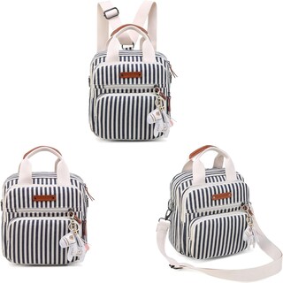 Foto 3 | Mochila Bandolera Minimultifuncional Negra - Venta Internacional