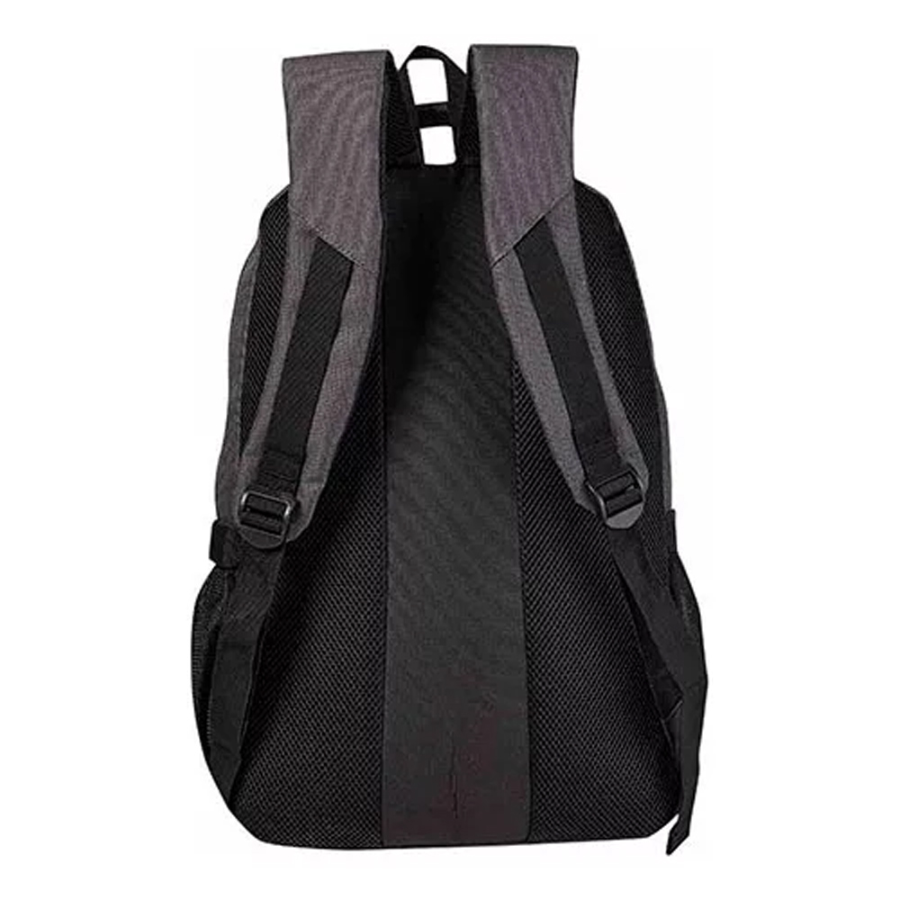 Foto 2 | Mochila Escolar Charly 68115 Original Textil Compartimento Laptop Color Gris Obscuro