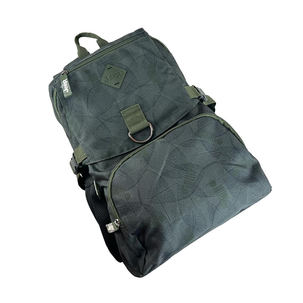 Foto 3 pulgar | Mochila Backpack De Camuflaje Para Hombre Jeep Gris Oscuro