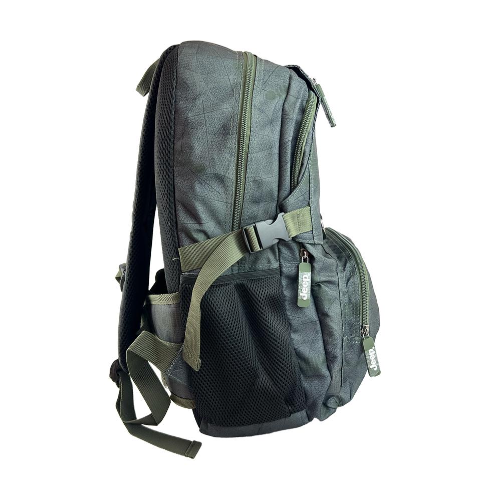 Foto 5 pulgar | Mochila Backpack De Camuflaje Para Hombre Jeep Gris Oscuro