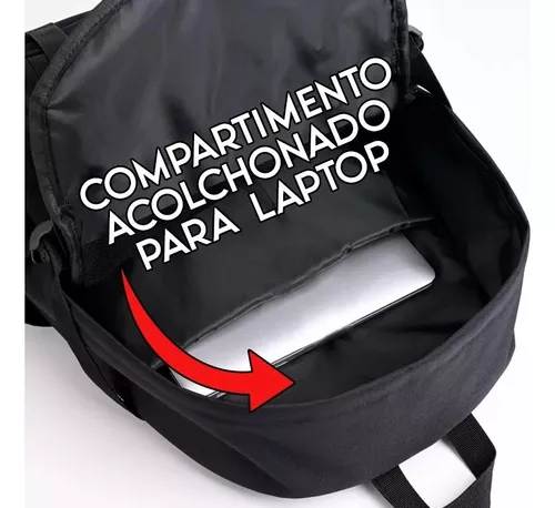 Foto 3 pulgar | Mochila Back Pack Casual Escolar Para Laptop Impermeable