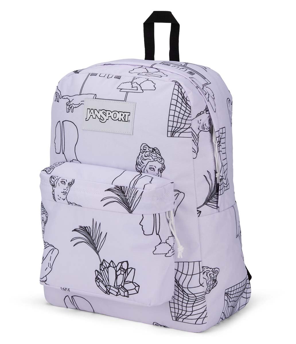 Foto 4 pulgar | Mochila Jansport Superbreak, Duradera Y Ligera, Vaporwave - Venta Internacional.