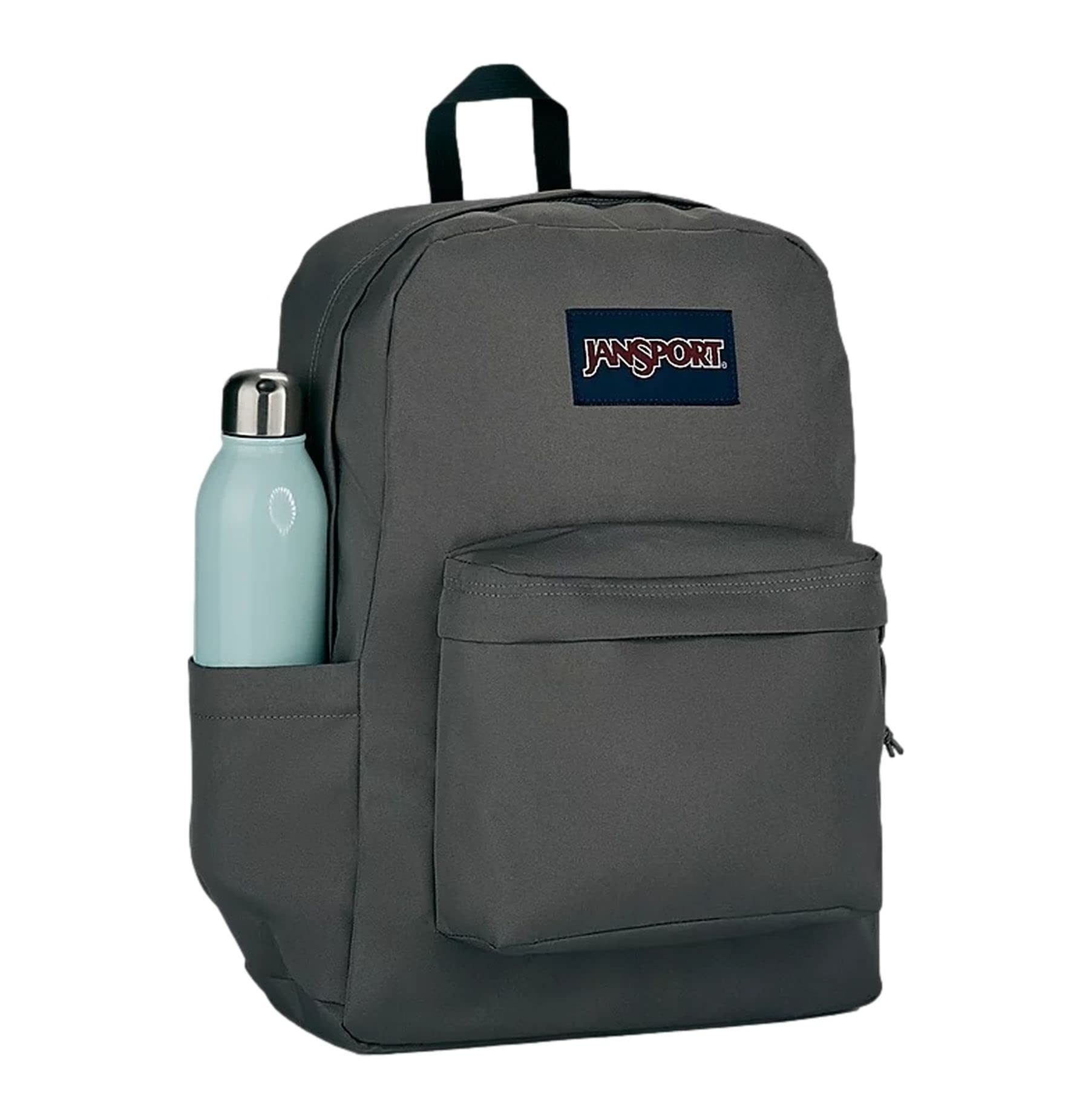 Mochila Jansport Superbreak Durable Lightweight Grey - Venta Internacional.