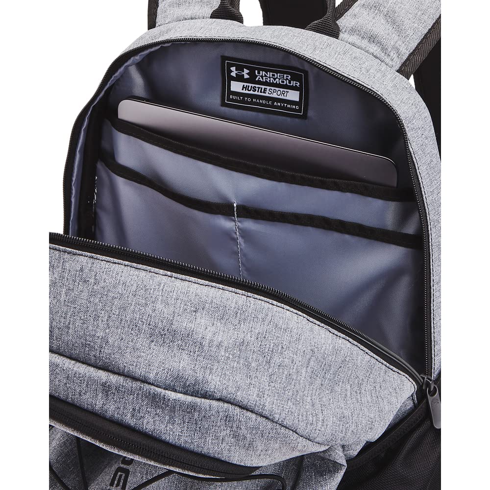 Foto 6 pulgar | Mochila Under Armour, Unisex, Para Adultos, Hustle Sport Pitch Grey - Venta Internacional.