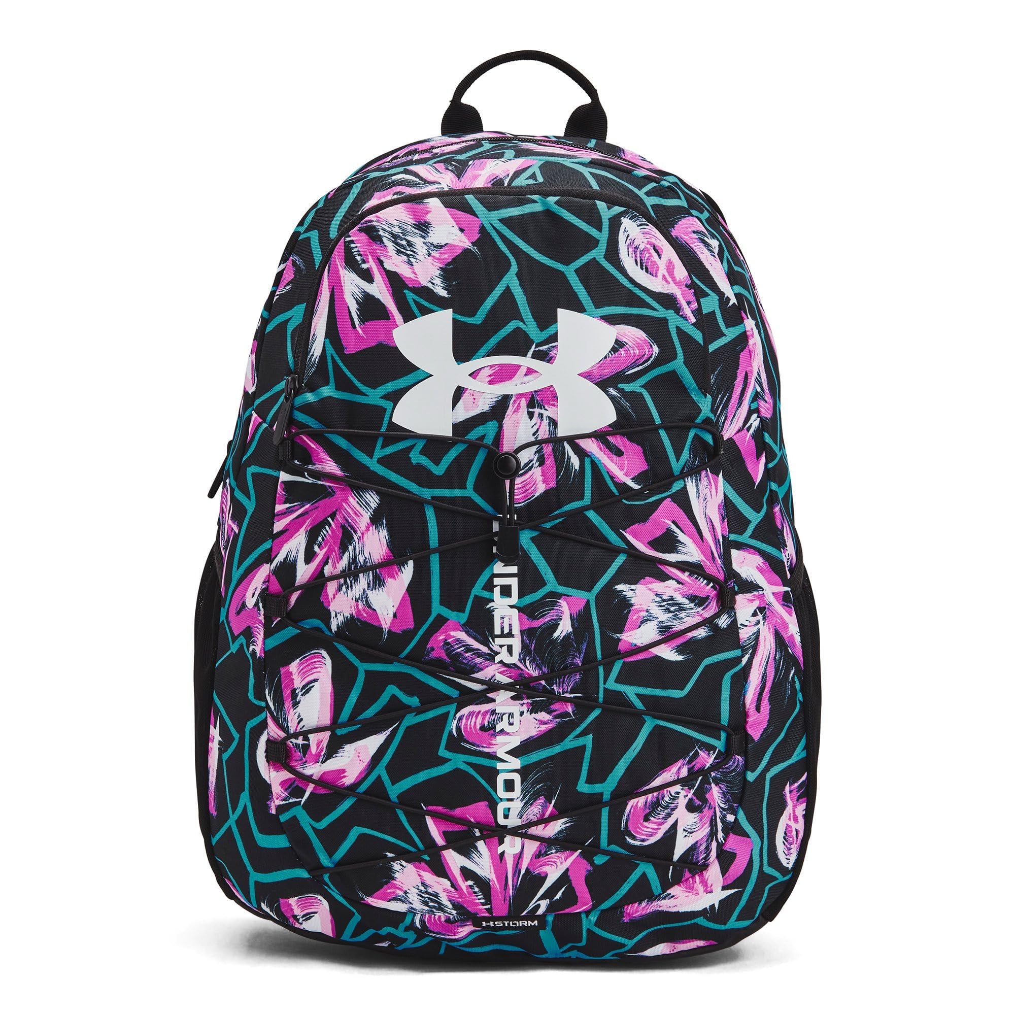 Foto 2 pulgar | Mochila Under Armour Hustle Sport 572 Para Adultos, Unisex, Color Magenta Vivo - Venta Internacional.